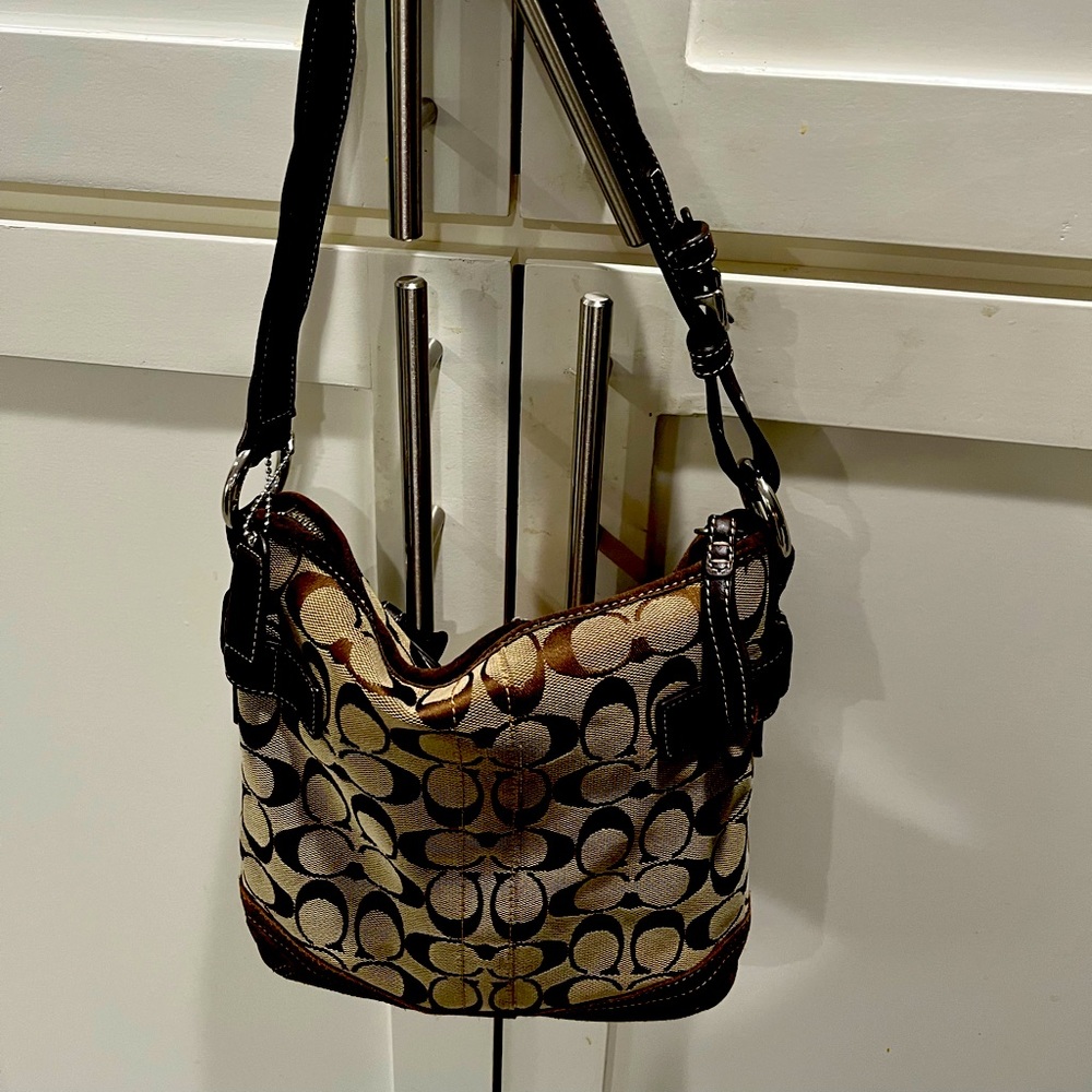 Signature coach bag